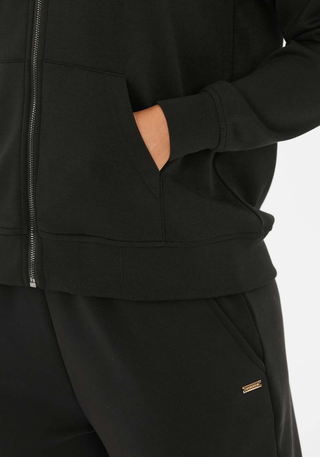 Athlecia Jacey With Full Zip - Black 4 Shaws Department Stores
