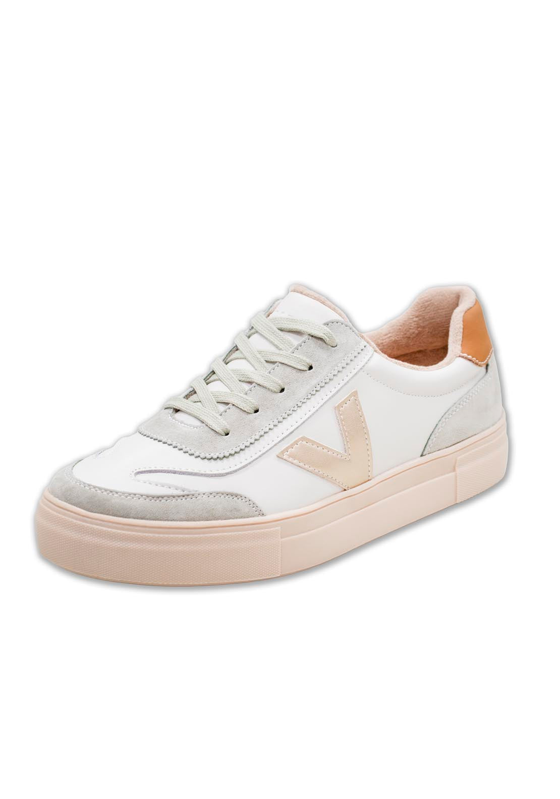 Drilleys Leather Upper V Trainer - La Fonda Mirage 2 Shaws Department Stores