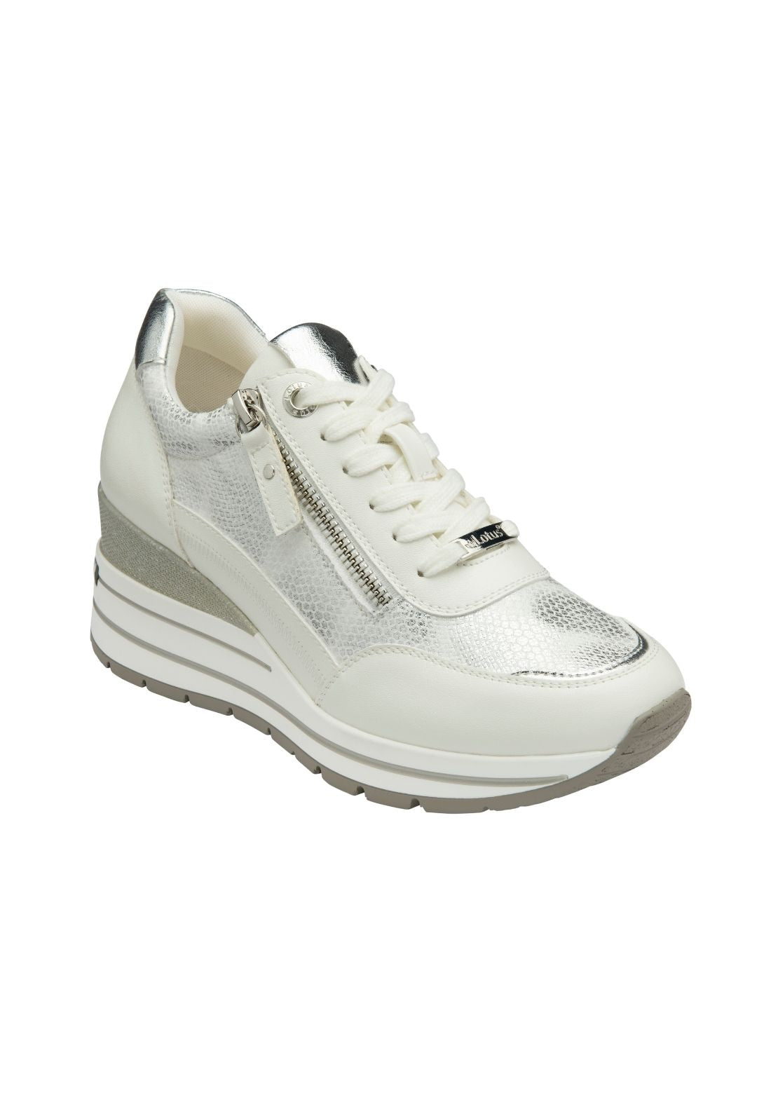 Lotus Pos Electra Trainer - White 1 Shaws Department Stores