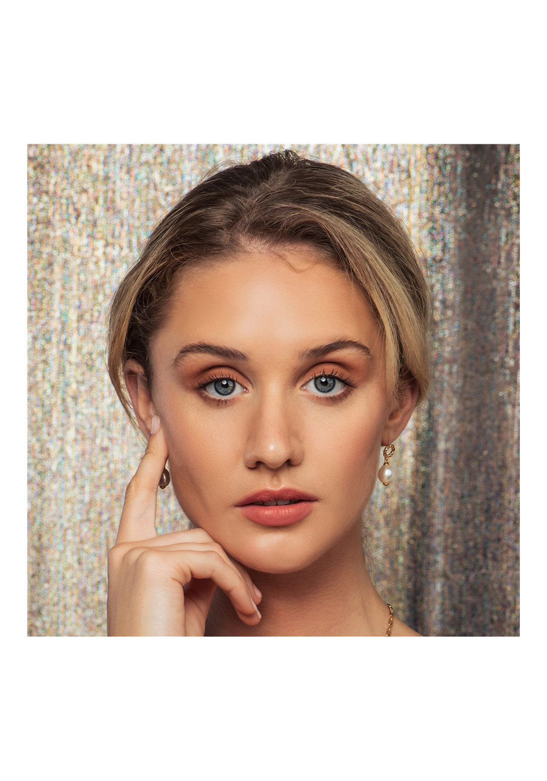 Newbridge Jewellery Sappho Baroque Pearl Earrings - Gold 2 Shaws Department Stores