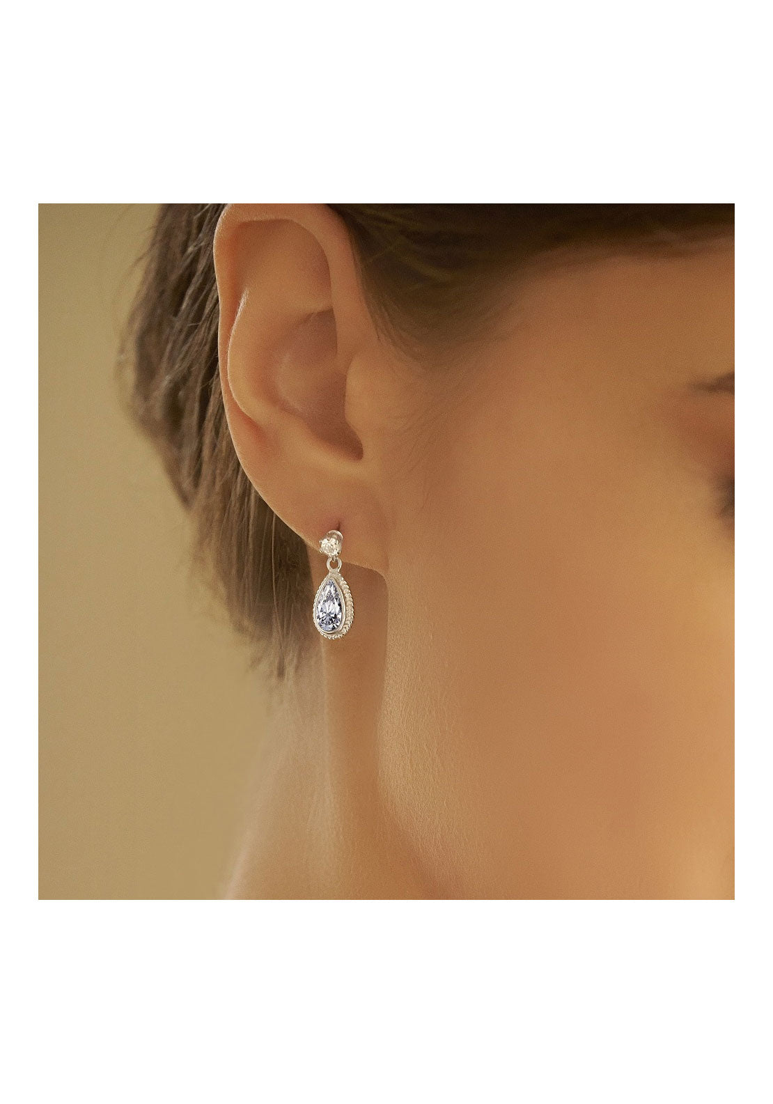 Newbridge Jewellery Studio Line Stone Earrings 2 Shaws Department Stores