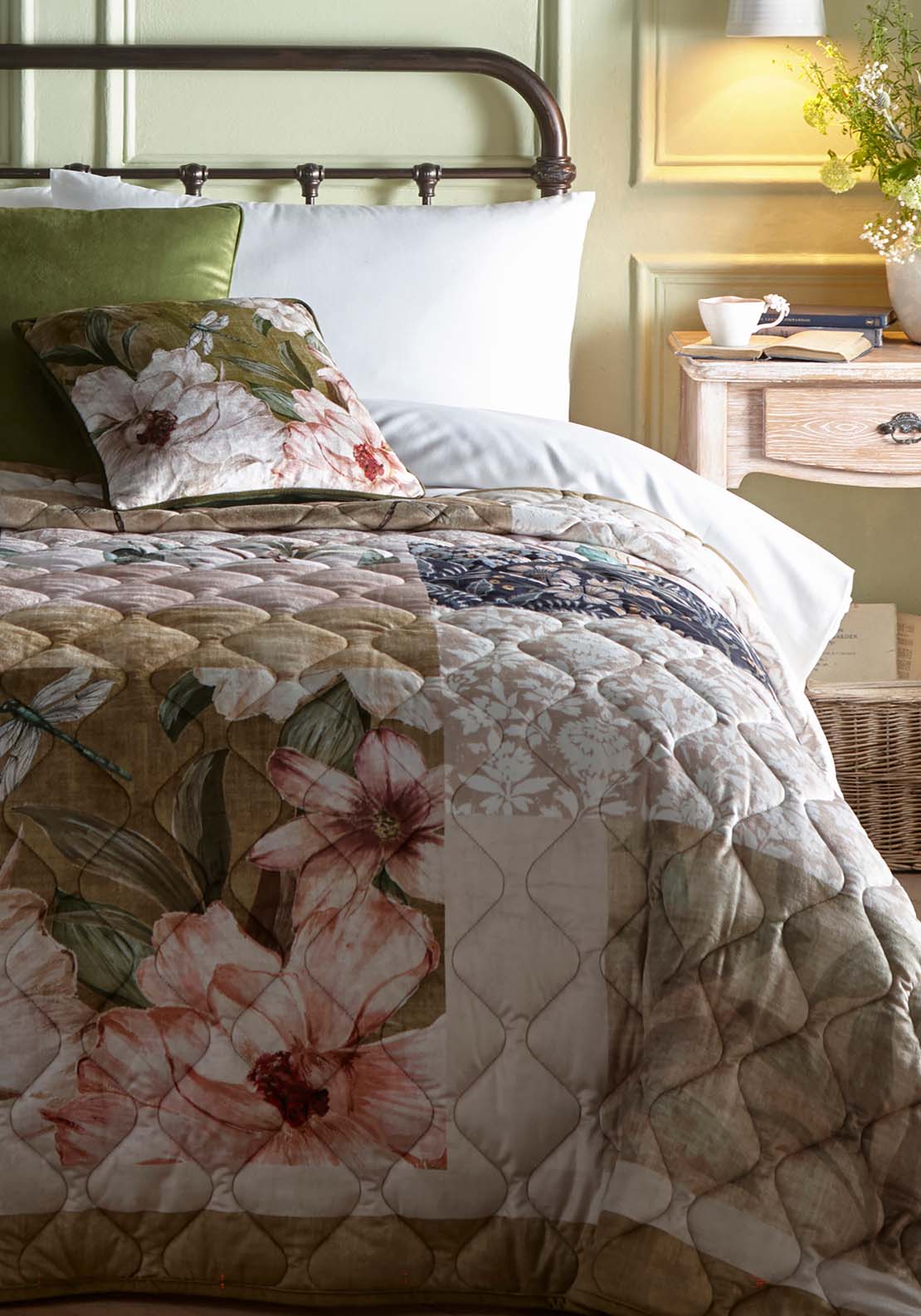The Home Collection Edith Bedspread 3 Shaws Department Stores