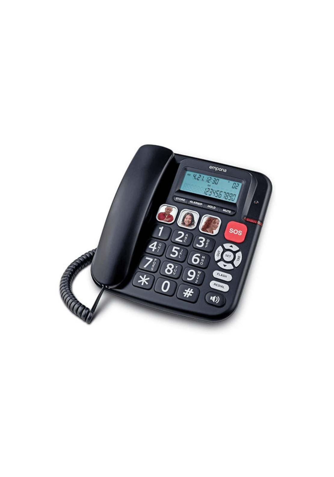 Emporia Big-button telephone with boost button for receiver amplification +30 dB 1 Shaws Department Stores