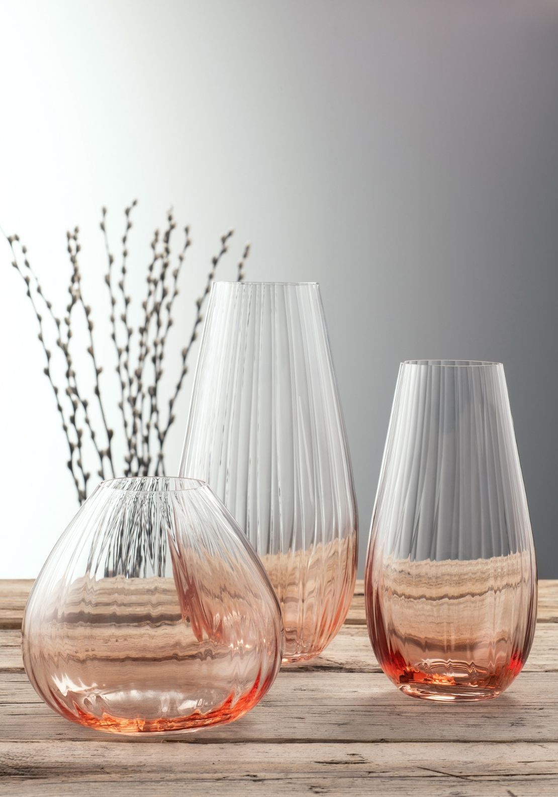 Galway Crystal Erne Rose Bowl 6.5" - Blush 2 Shaws Department Stores