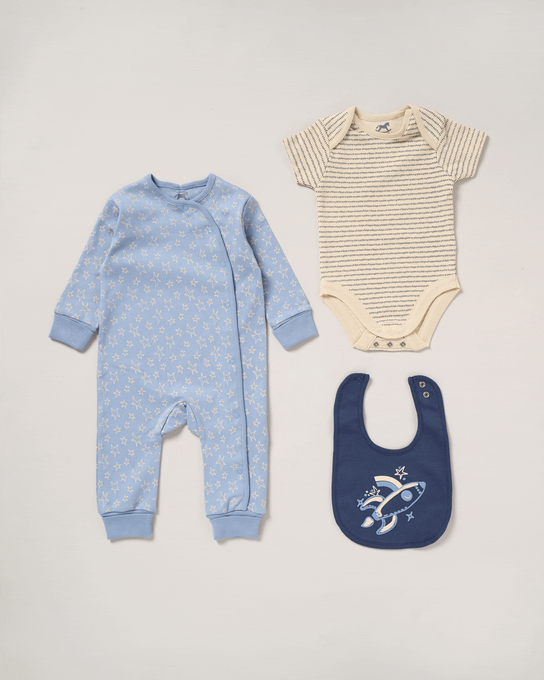 Jainco 3 Piece Baby Gift Set - Blue 1 Shaws Department Stores