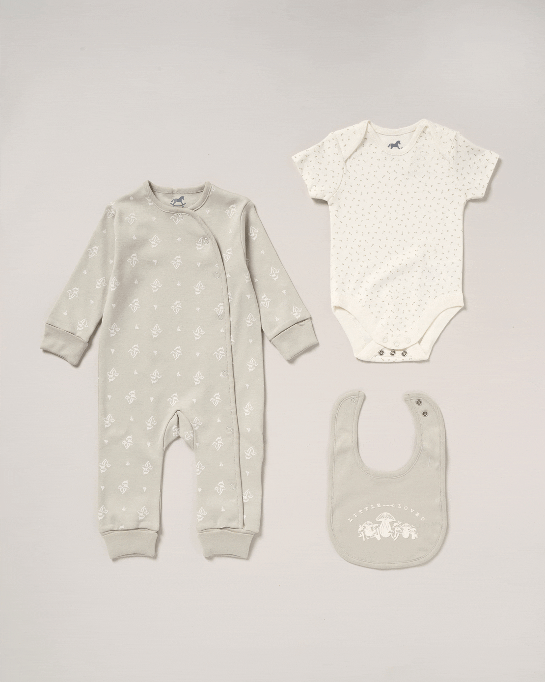 Jainco Baby 3 Piece Gift Set - Grey 1 Shaws Department Stores