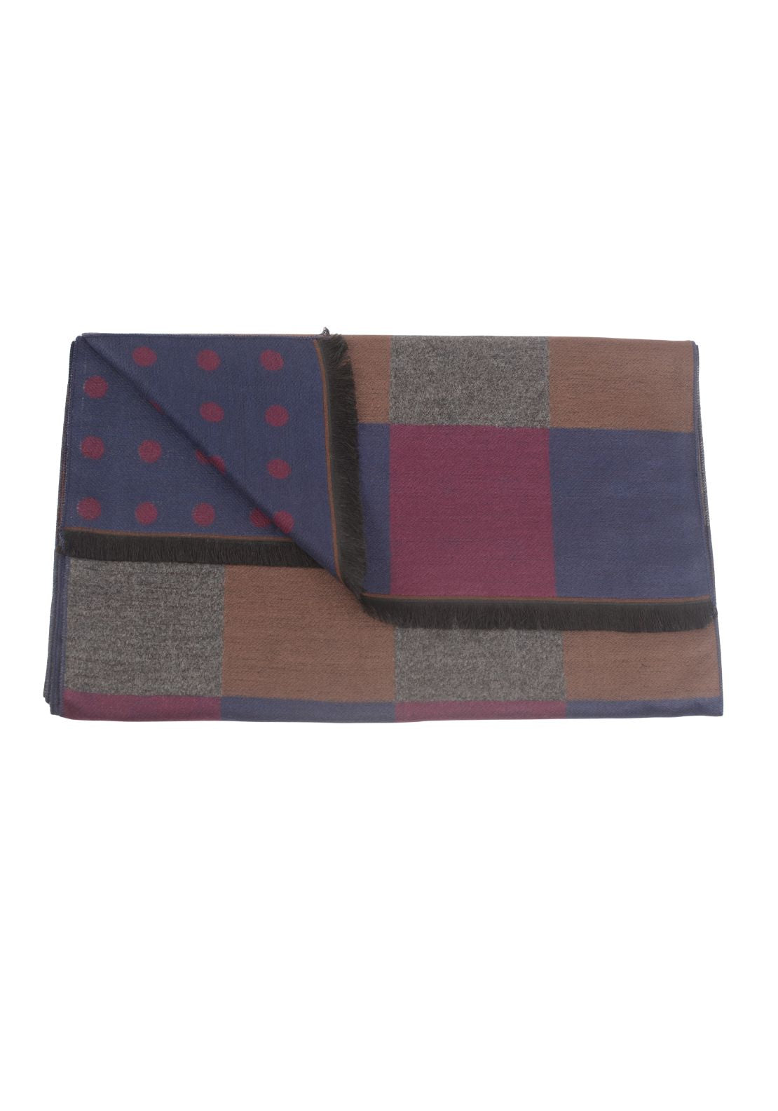 Yeats Viscose Scarf - Red 1 Shaws Department Stores