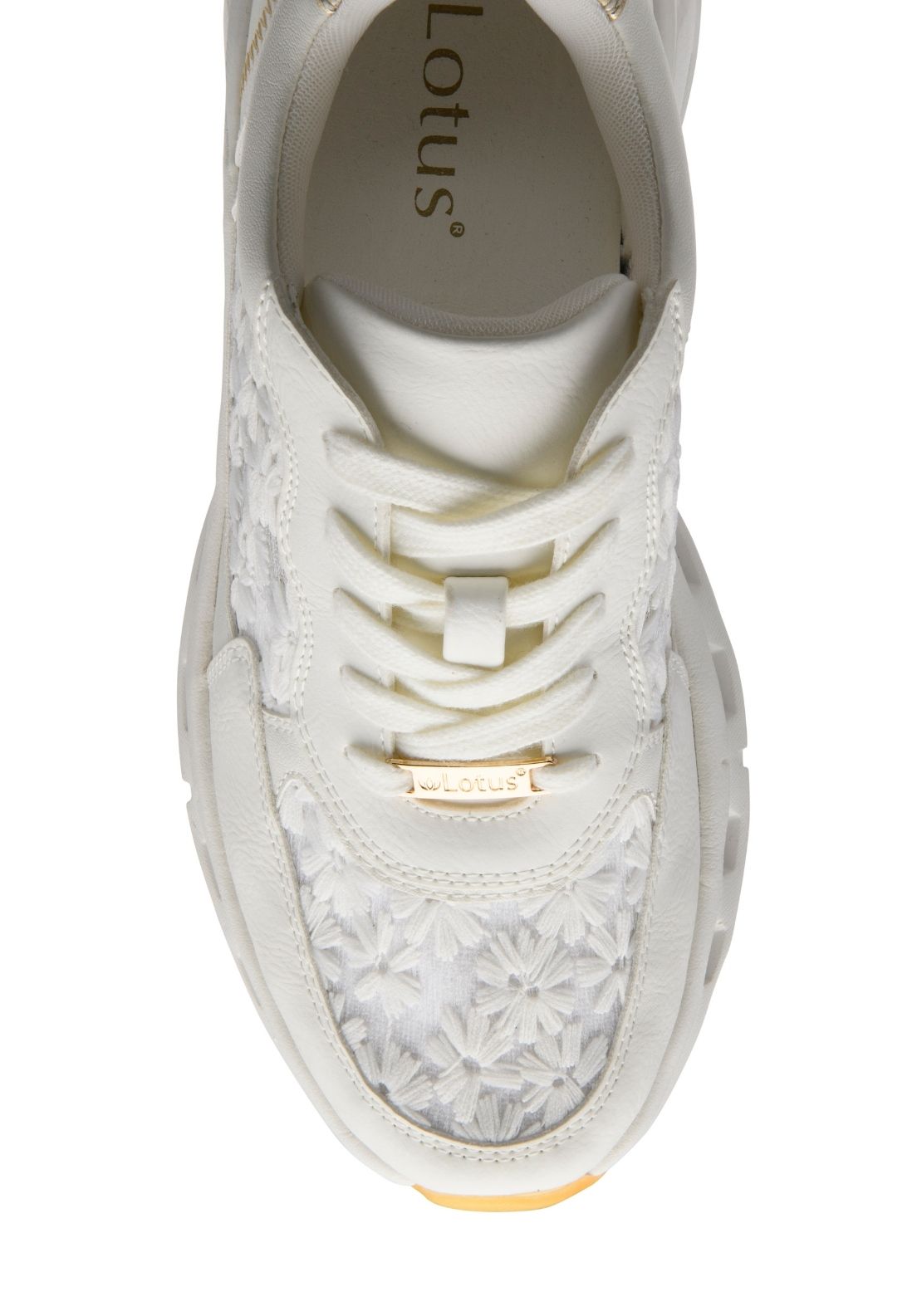 Lotus Pos Flossie Trainer - White 3 Shaws Department Stores