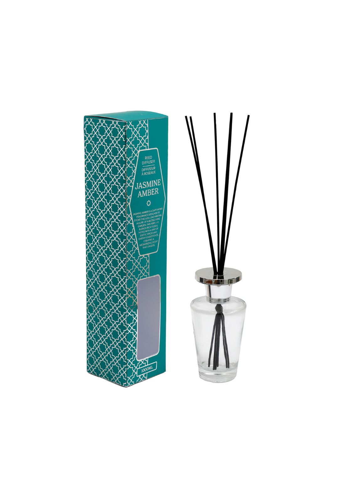 1000ml Diffuser Jasmine Amber - Orange