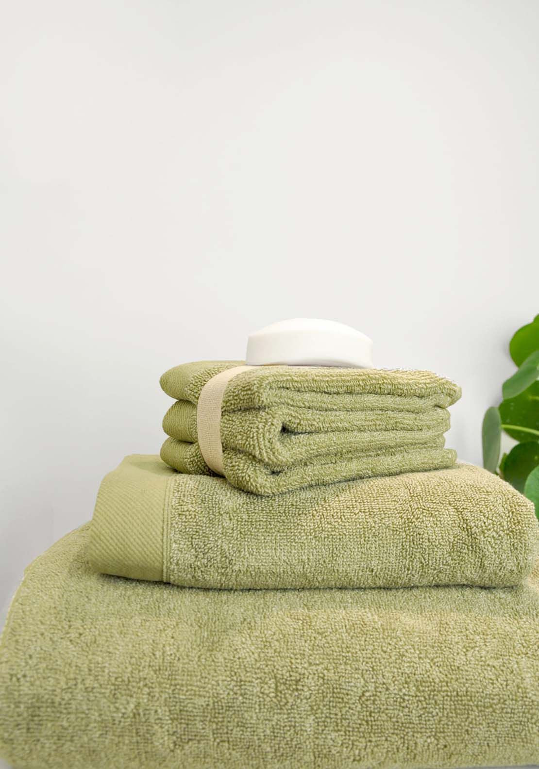The Home Luxury Collection Friendly Bathroom Towel -Khaki 1 Shaws Department Stores