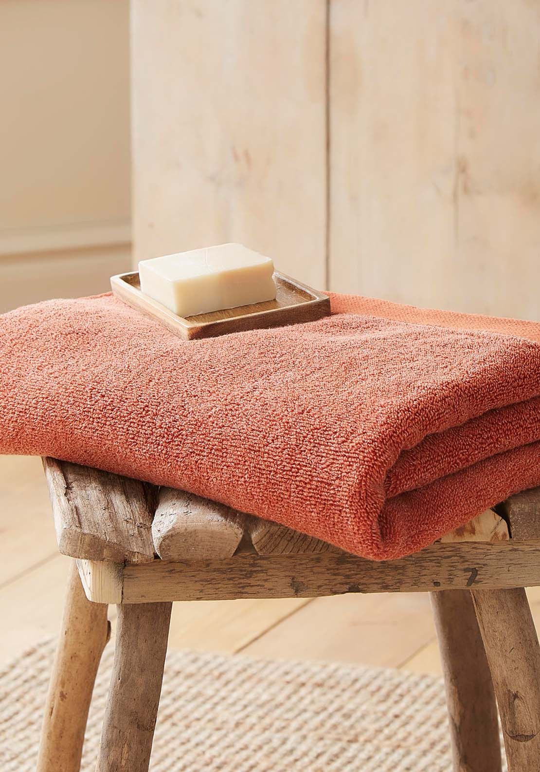 The Home Luxury Collection Friendly Bathroom Towel -Terra 2 Shaws Department Stores