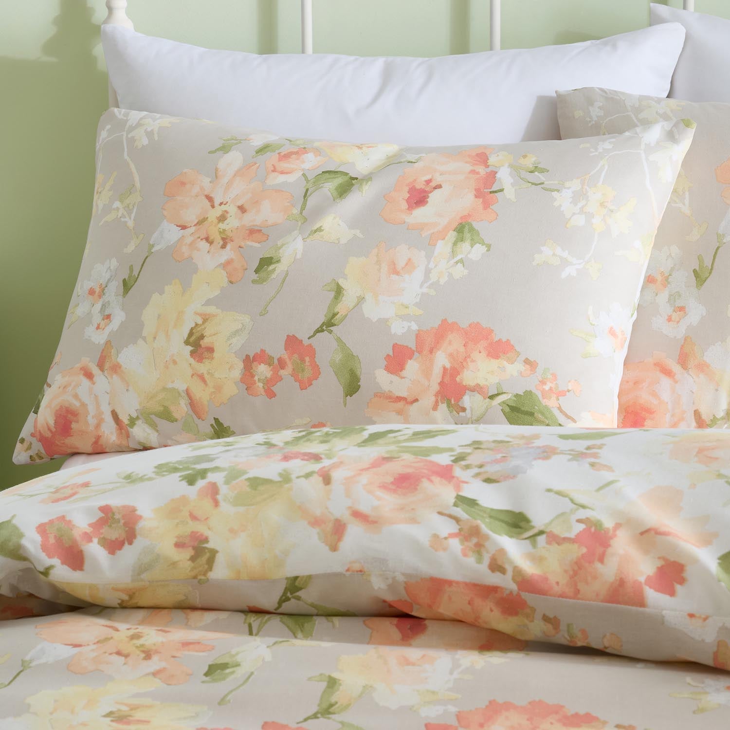 The Home Collection Capri Duvet Cover Set - Natural 2 Shaws Department Stores