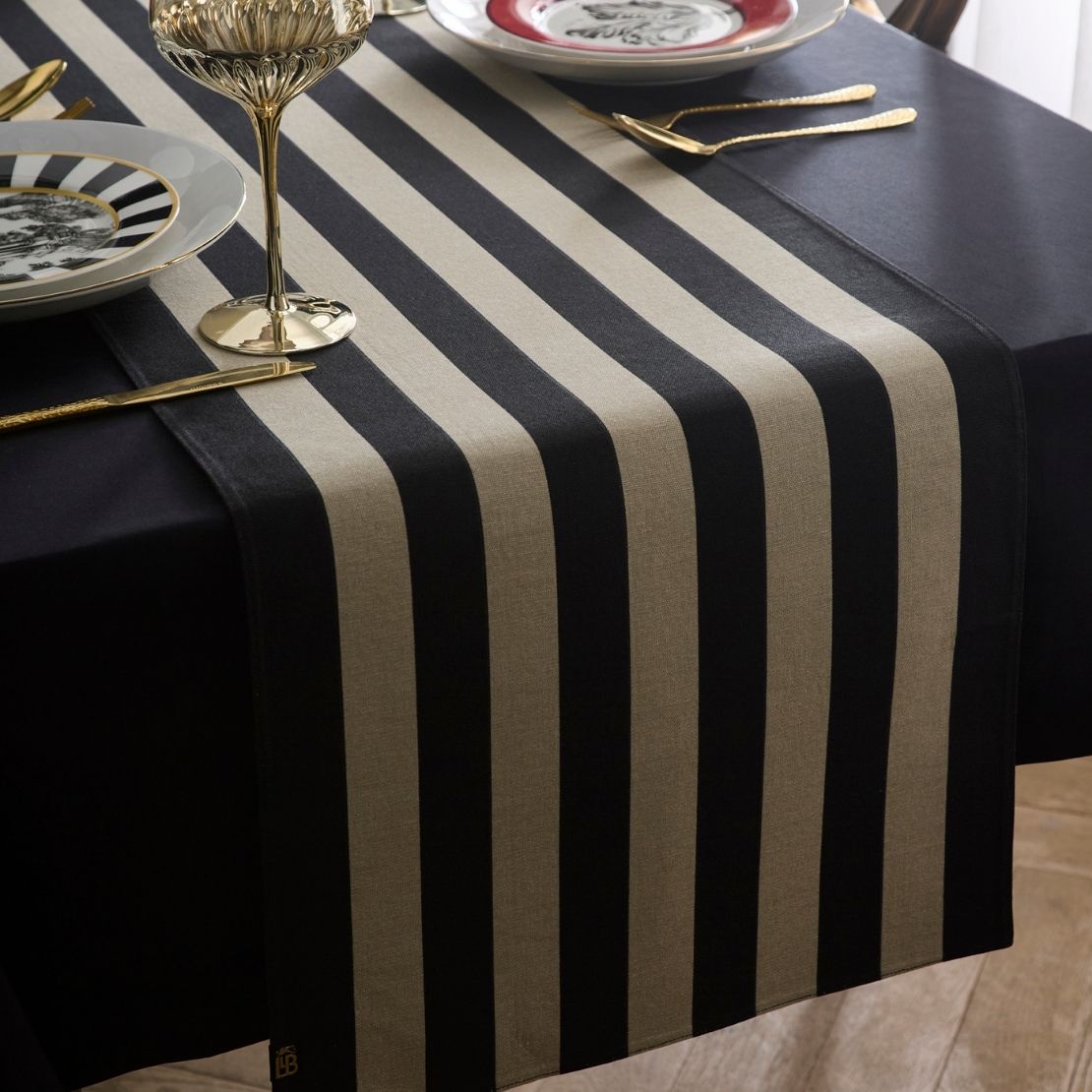 Laurence Llewelyn-bowen Festivo Table Runner - Red 2 Shaws Department Stores