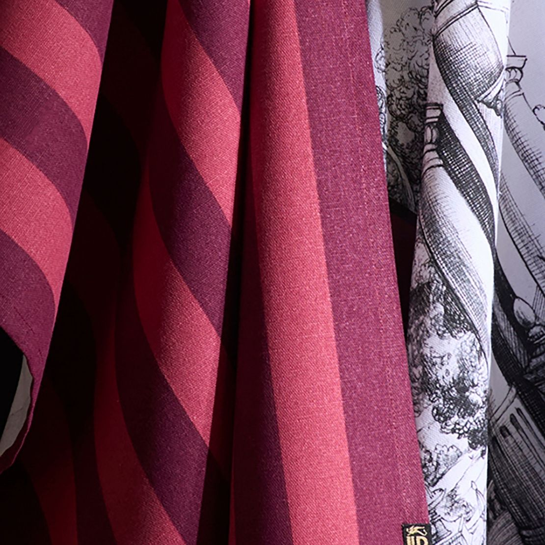 Laurence Llewelyn-bowen Festivo Tea Towels - Red 2 Shaws Department Stores