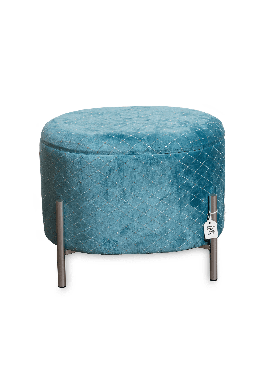 The Grange Collection Luxury Footstool 1 Shaws Department Stores