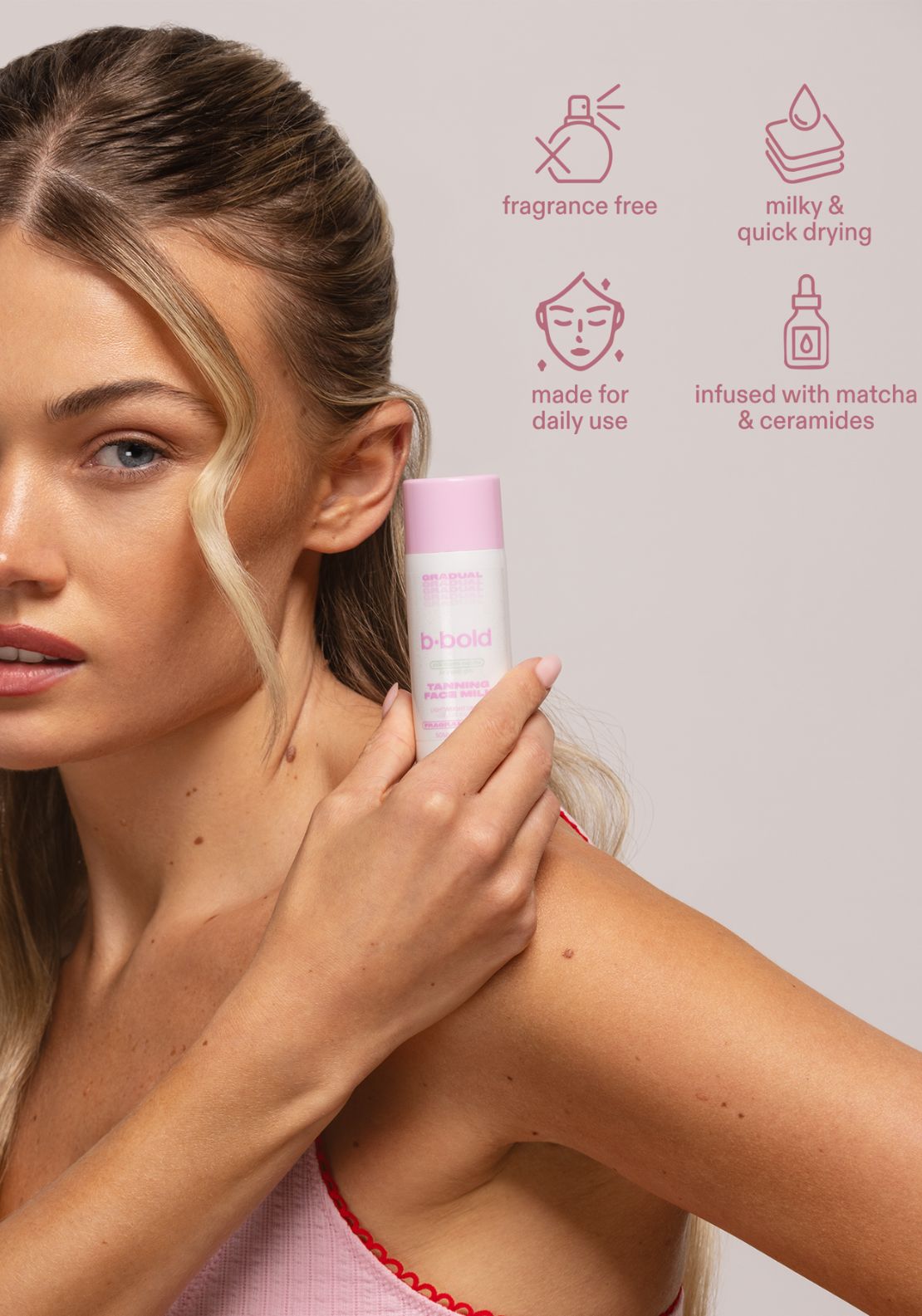 Bbold Matcha Face Tanning Milk - No Colour 5 Shaws Department Stores