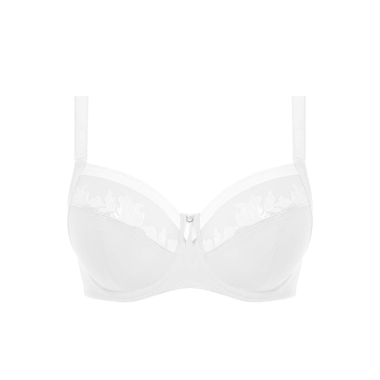 Illusion Side Support Bra - Nude