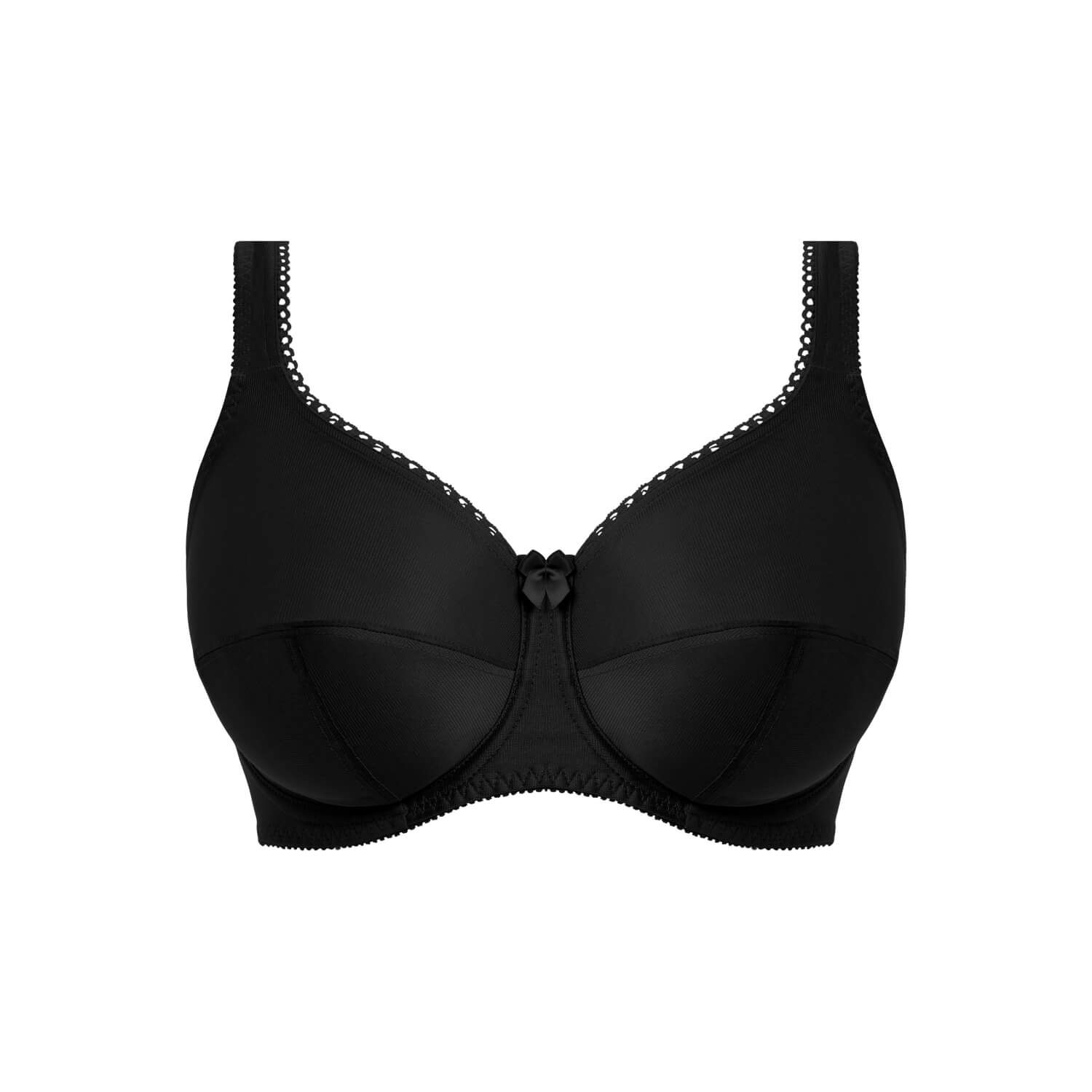 Fantasie Speciality Cotton & Polyester Smooth Cup Bra - Black 1 Shaws Department Stores