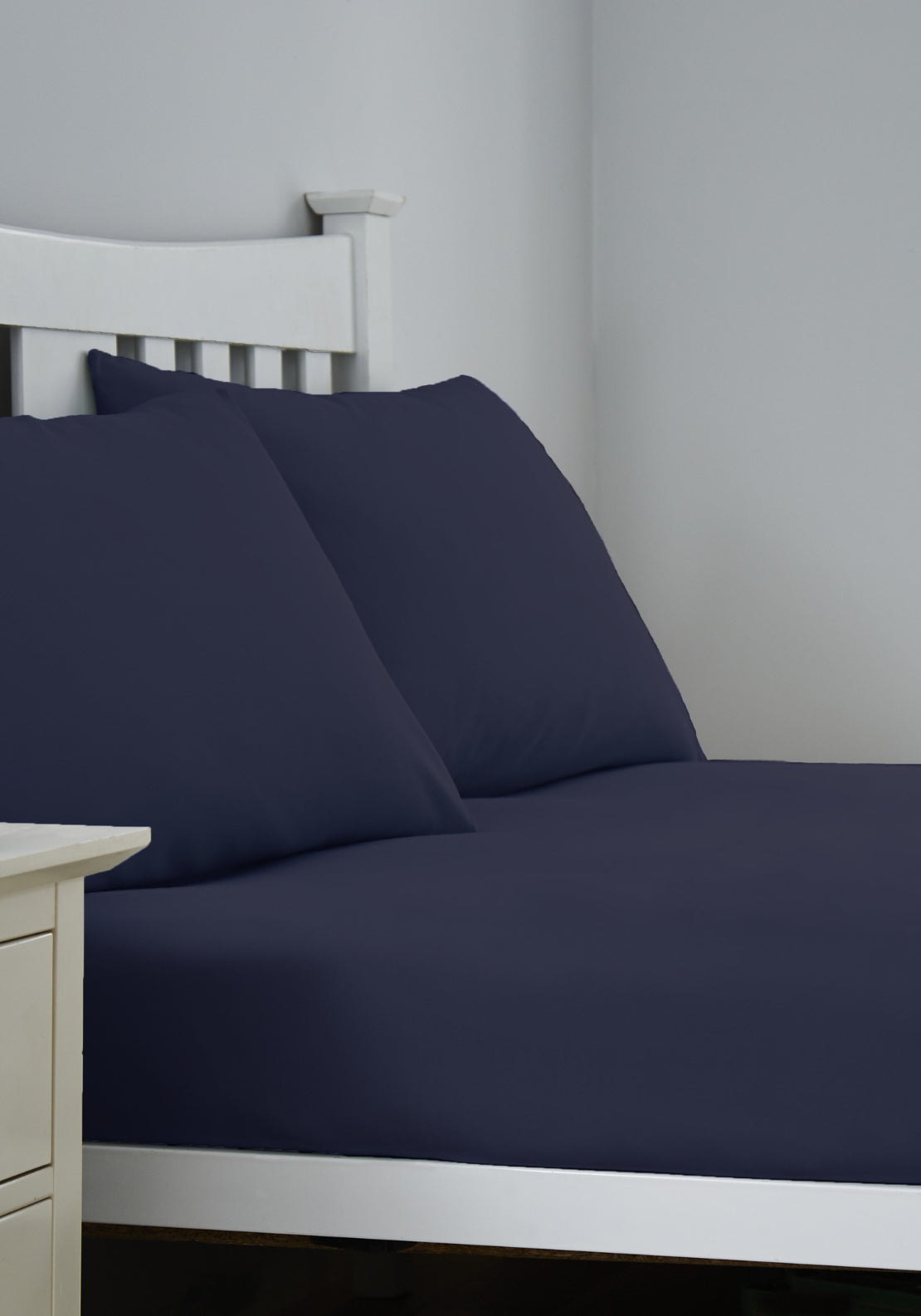 The Home Collection 300 Thread Count Pillowcase Pair - Navy 2 Shaws Department Stores