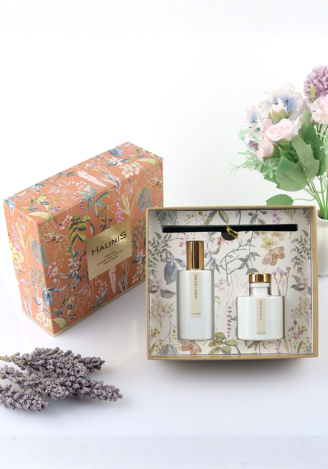 Lemongrass & Ginger Diffuser & Room Spray Set - Lemongrass & Ginger