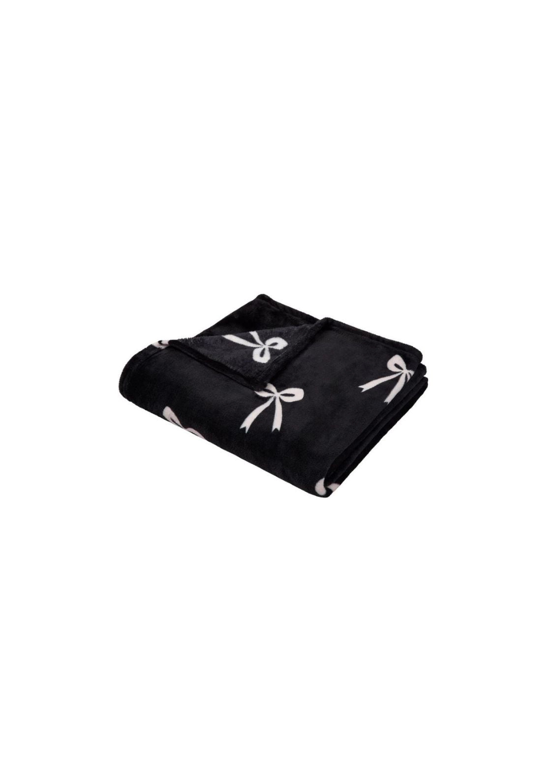 Pretty Bows Throw - Black
