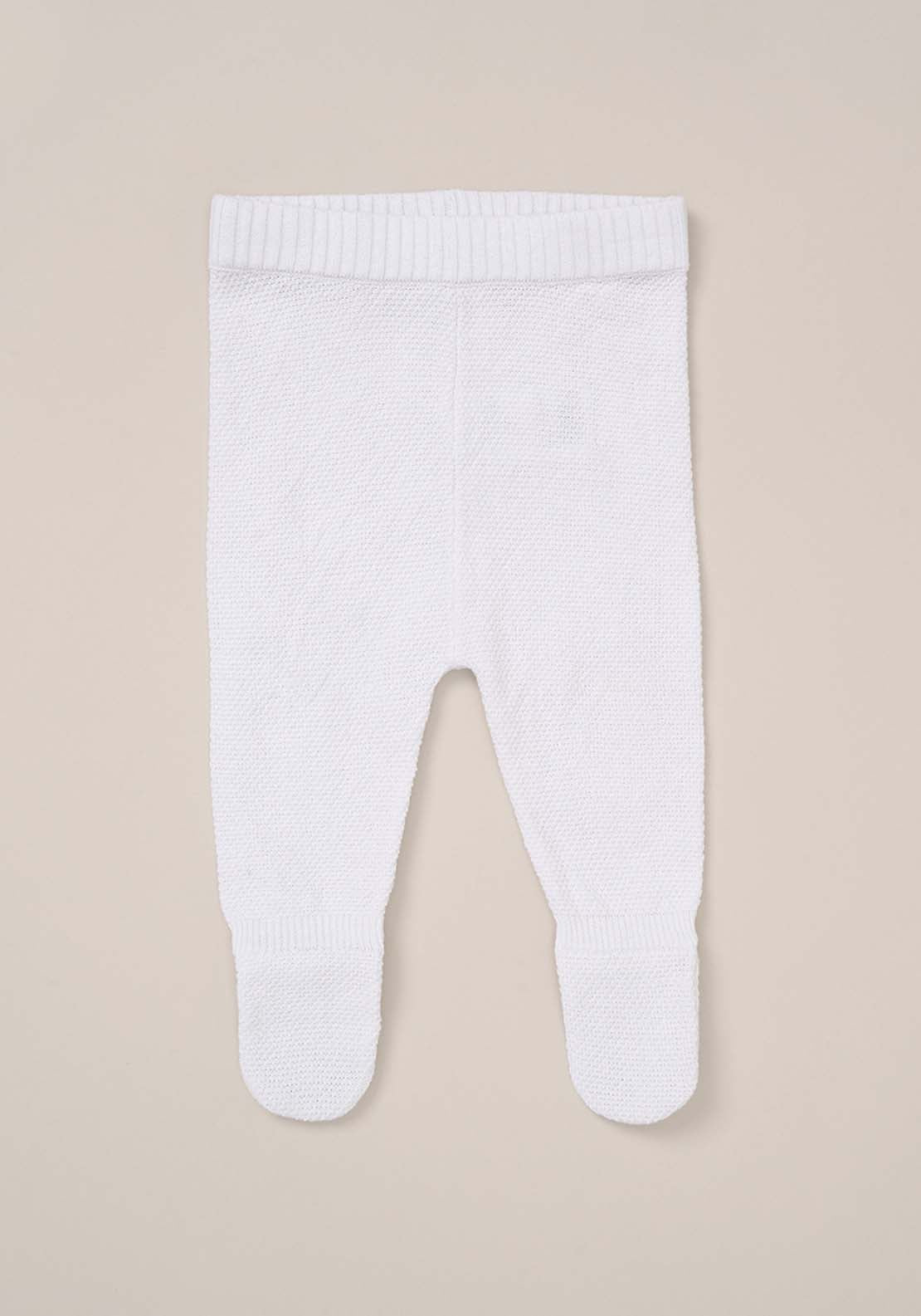 Elephant Knit Set - White