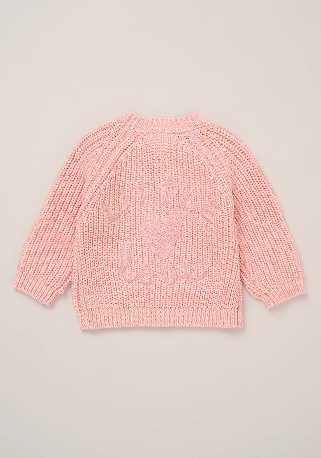 Jainco Little Love Knitted Cardigan - Pink 2 Shaws Department Stores