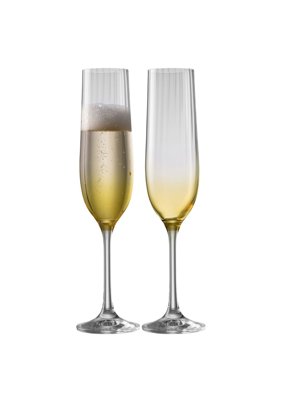 Champage Flute Set Of 2 - Orange