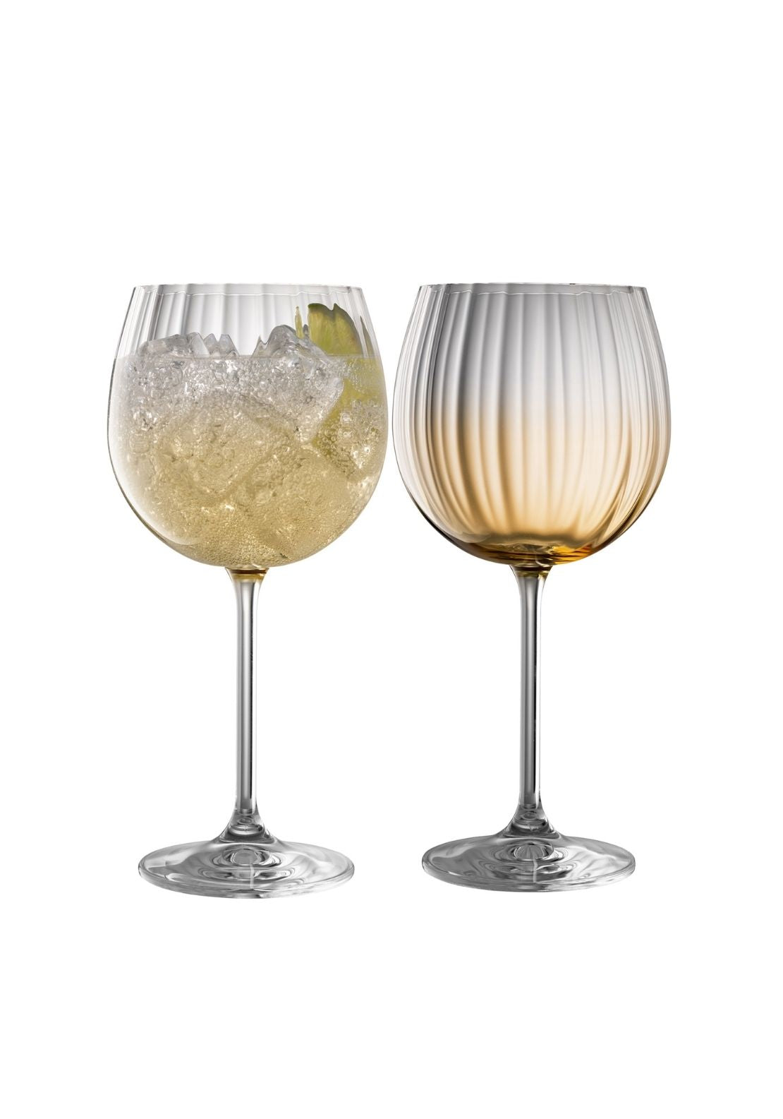 Gin Glass Set Of 2 - Orange