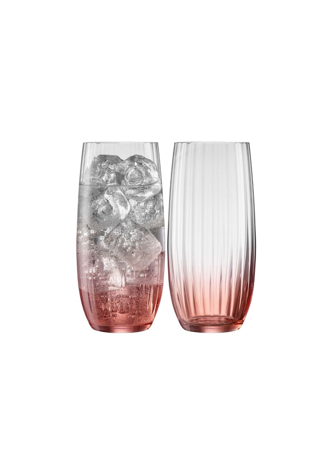 Hiball Glasses Set Of 2 - Blush