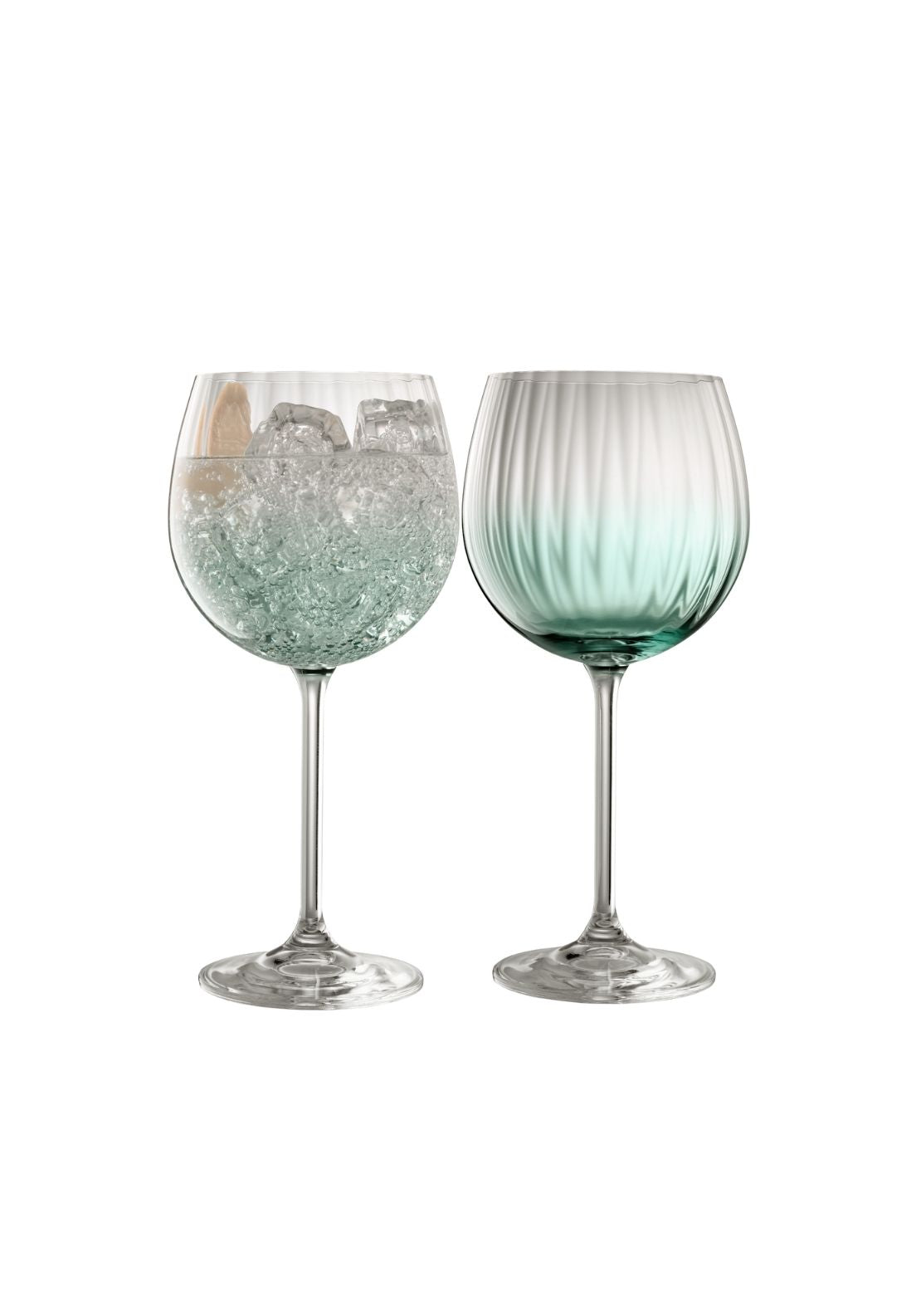 Gin Glass Set Of 2 - Blue