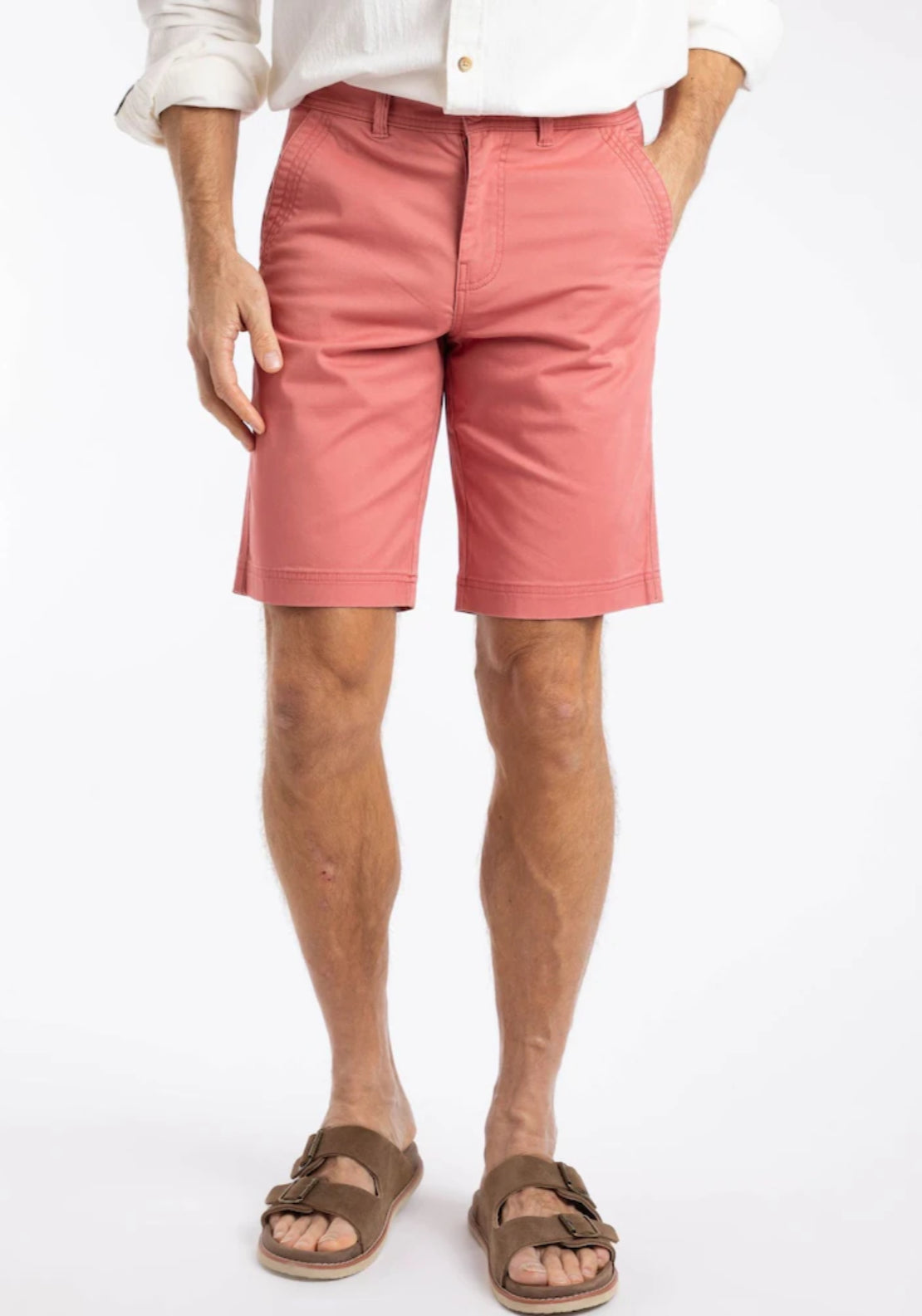 Weird Fish Rayburn Cotton Flat Front Shorts - Nantucket 1 Shaws Department Stores
