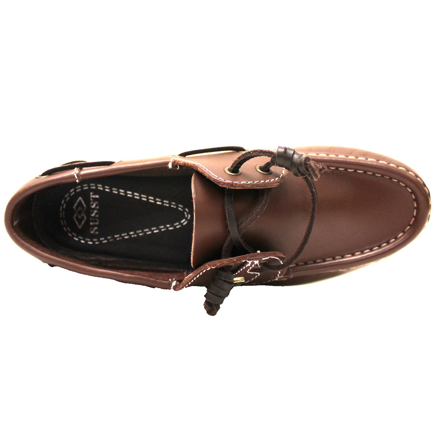 Susst Gaby Deck Shoe - Brown 3 Shaws Department Stores