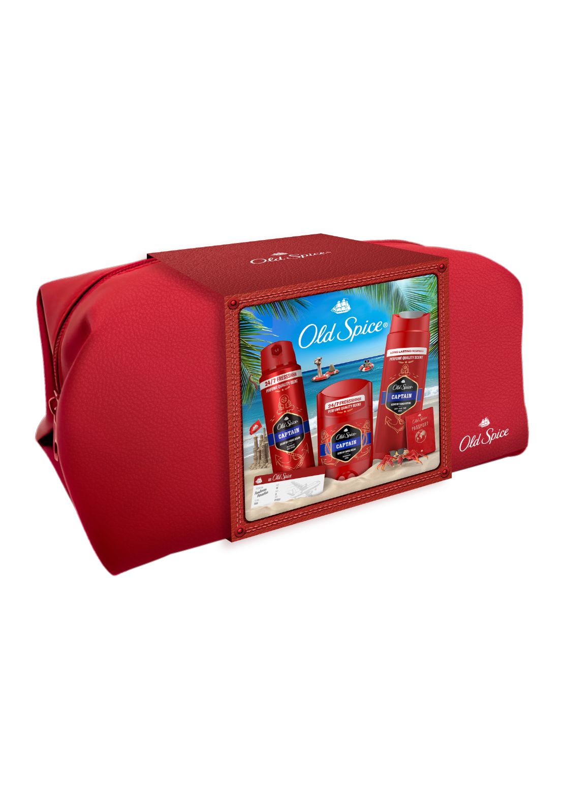 Old Spice Old Spice Captain Travel Bag 1 Shaws Department Stores