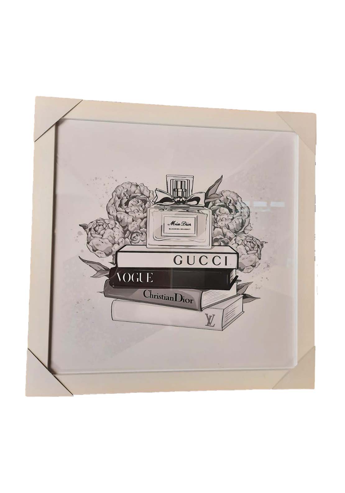 The Home Collection Fashion Framed Picture 40cm x 40cm - Black 1 Shaws Department Stores