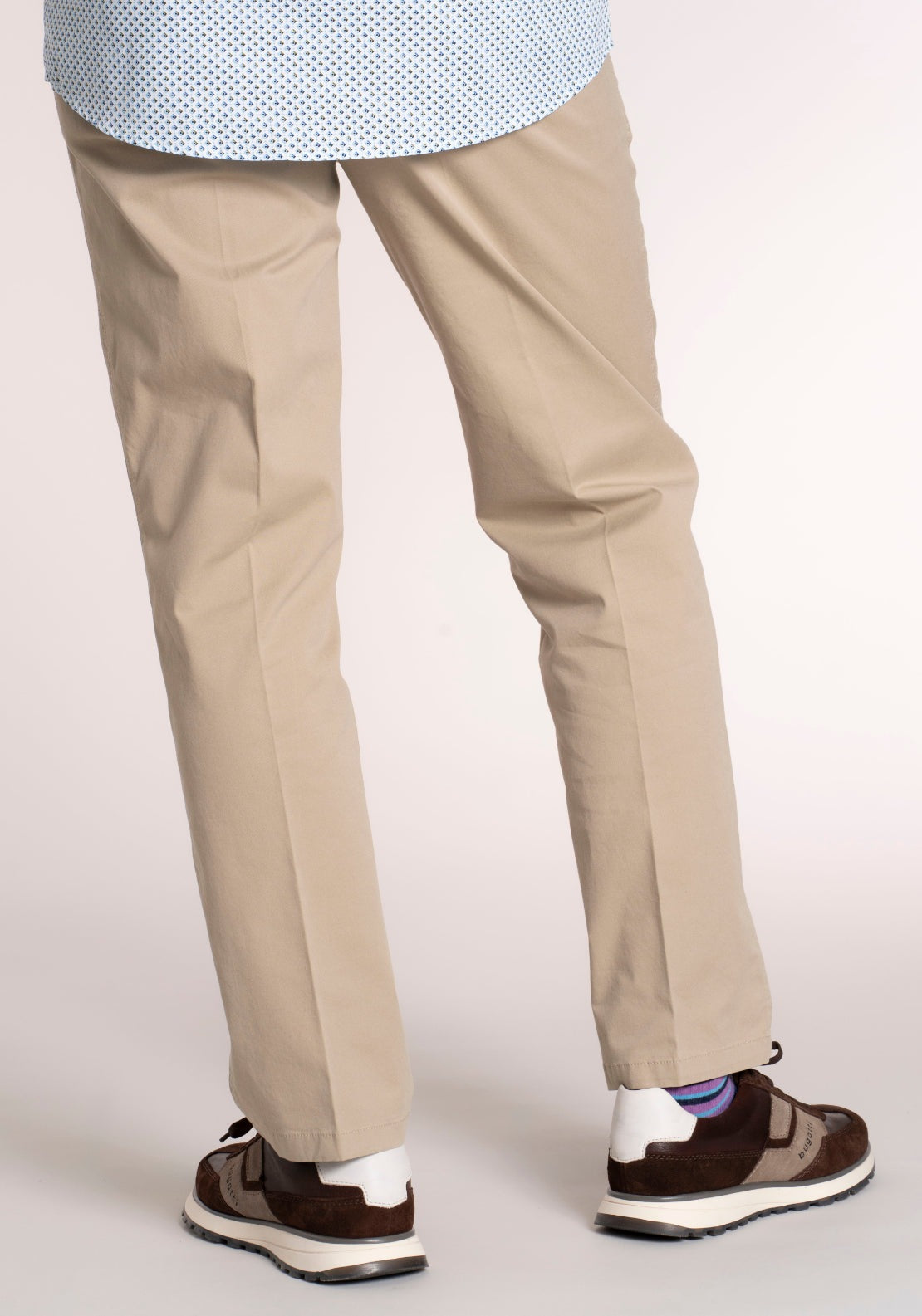 Gurteen Cotton Blend Lonford Chino - Beige 2 Shaws Department Stores