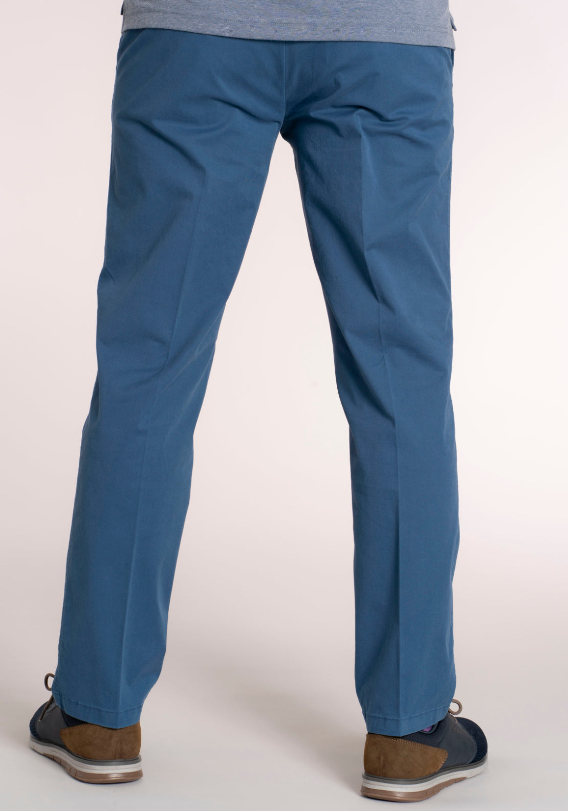 Gurteen Cotton Blend Lonford Chino - Blue 2 Shaws Department Stores
