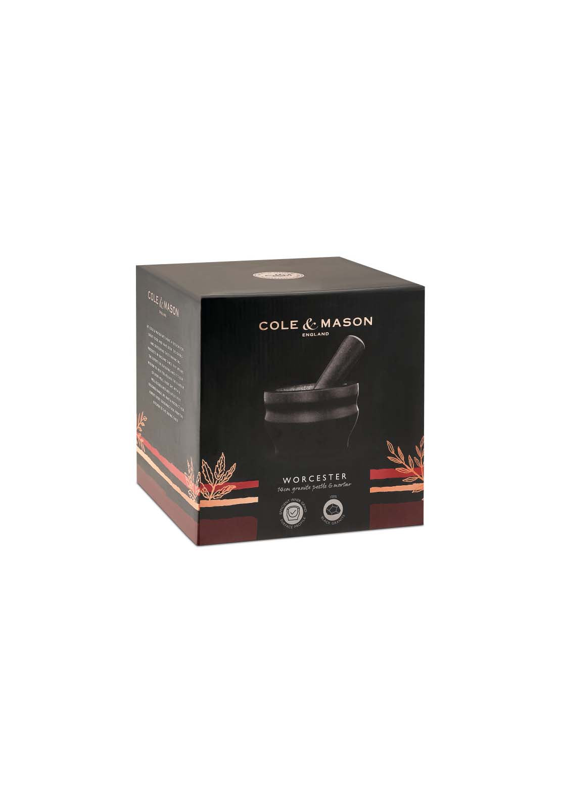 Cole & Mason Worcester Granite Pestle & Mortar 1 Shaws Department Stores