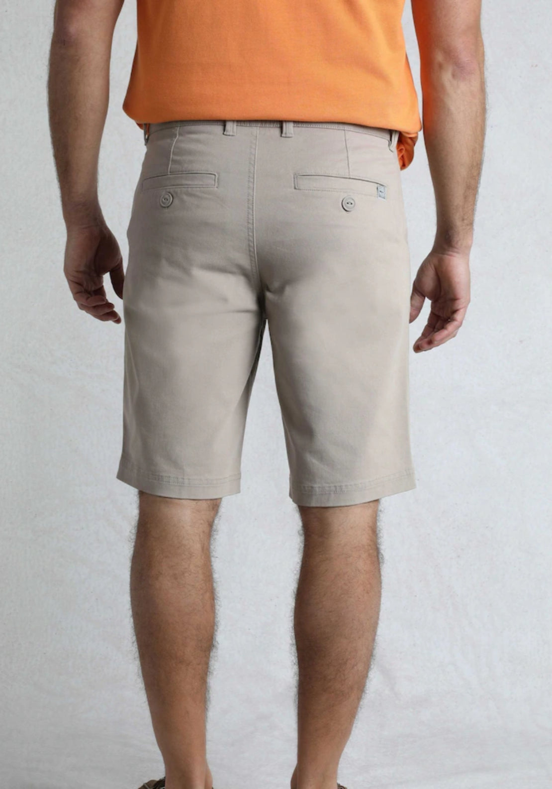 Weird Fish Rayburn Cotton Flat Front Shorts - Flintstone 2 Shaws Department Stores