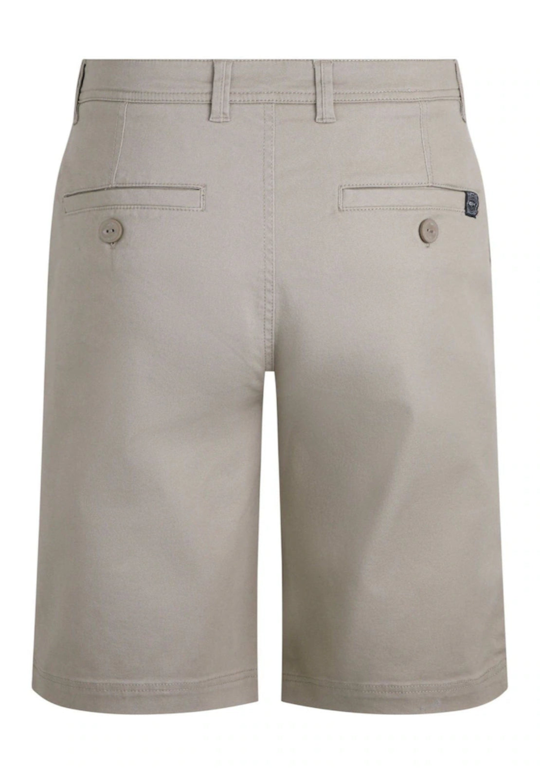 Weird Fish Rayburn Cotton Flat Front Shorts - Flintstone 6 Shaws Department Stores
