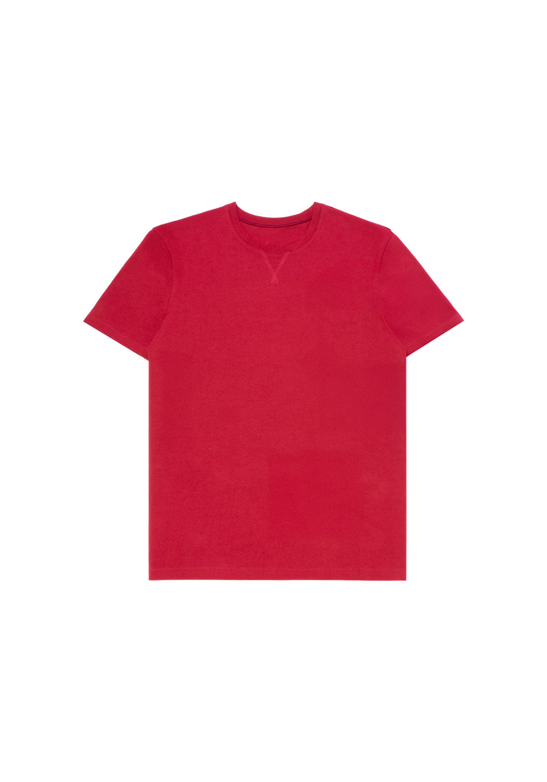 Hj Hall Crew Neck T-Shirt and Long Pants - Red Navy 2 Shaws Department Stores