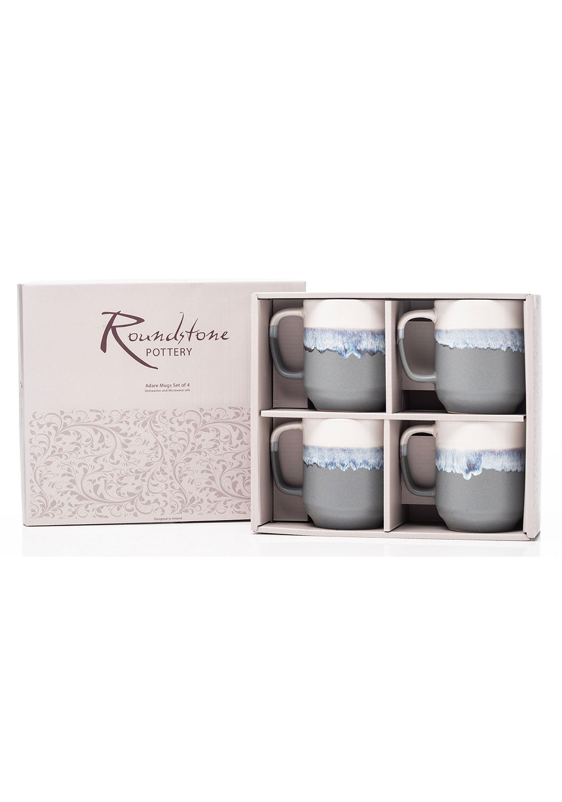 The Grange Collection Set of 4 Pottery Mugs 1 Shaws Department Stores
