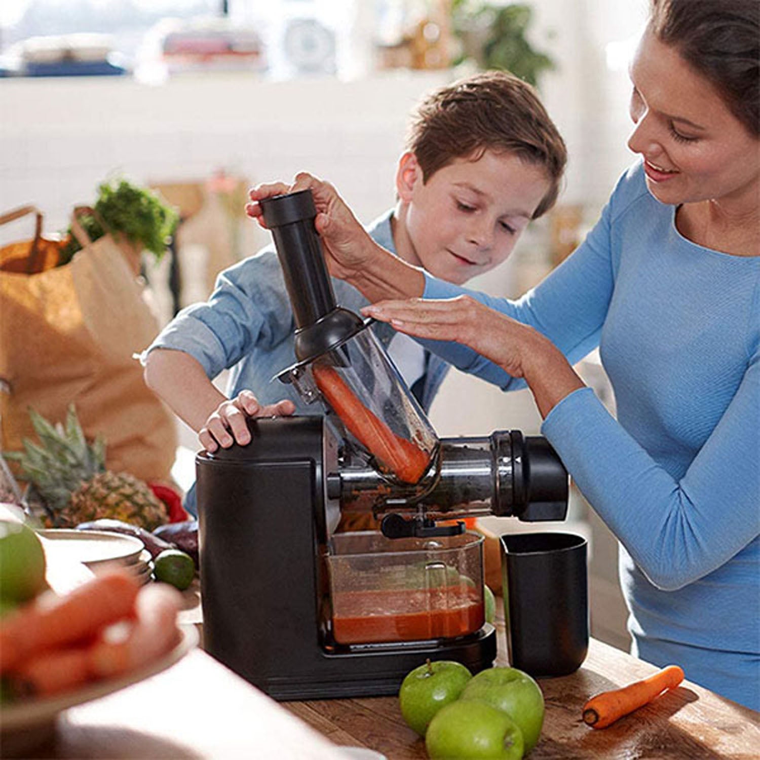 Philips Cold Press Masticating Slow Juicer - Black 4 Shaws Department Stores