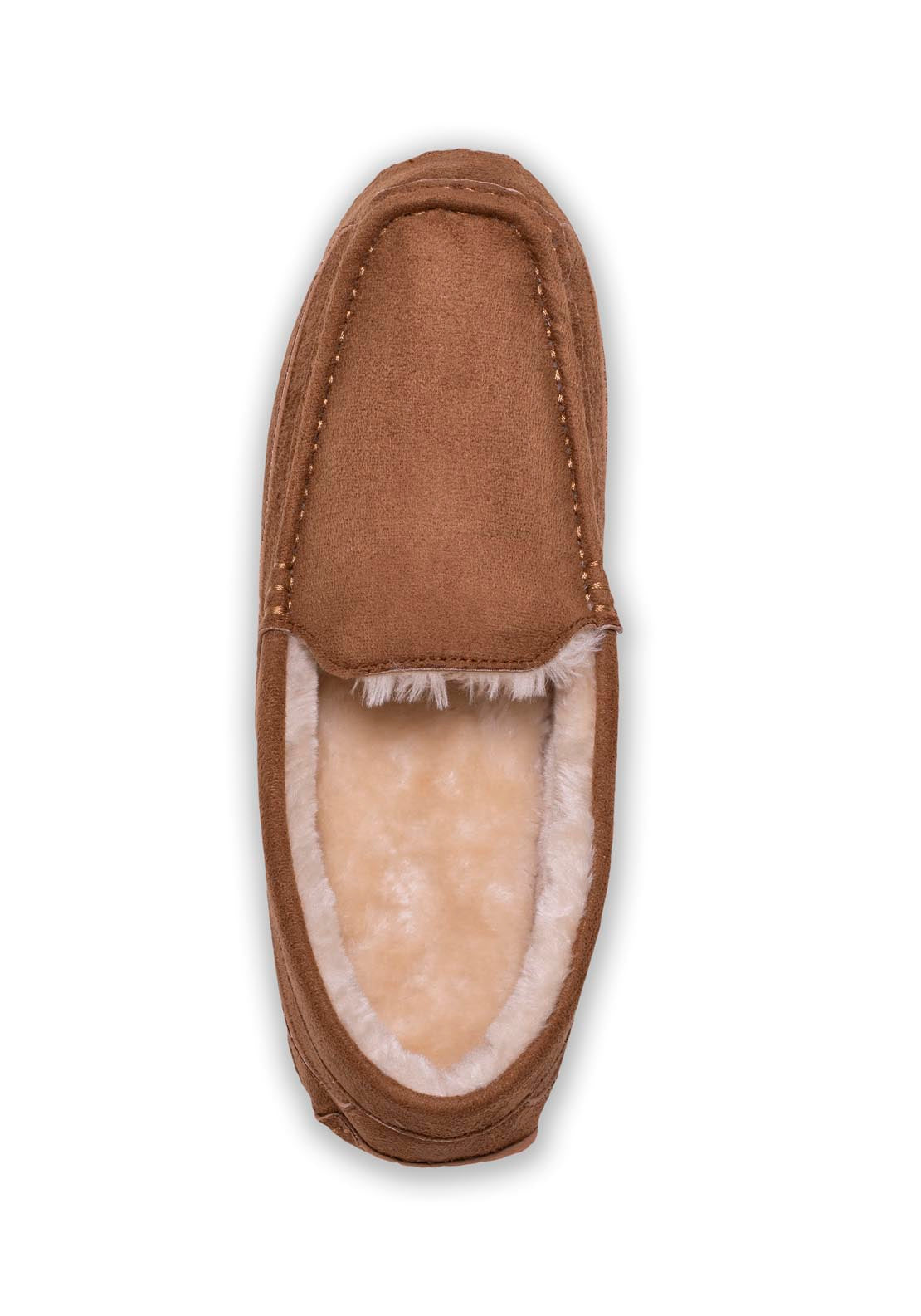 Ella Mans Slip On Moccassin - Brown 3 Shaws Department Stores