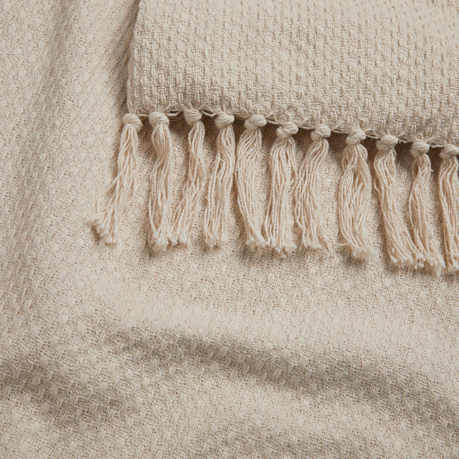 The Home Collection Hanson Natural Throw 200 X 200 3 Shaws Department Stores