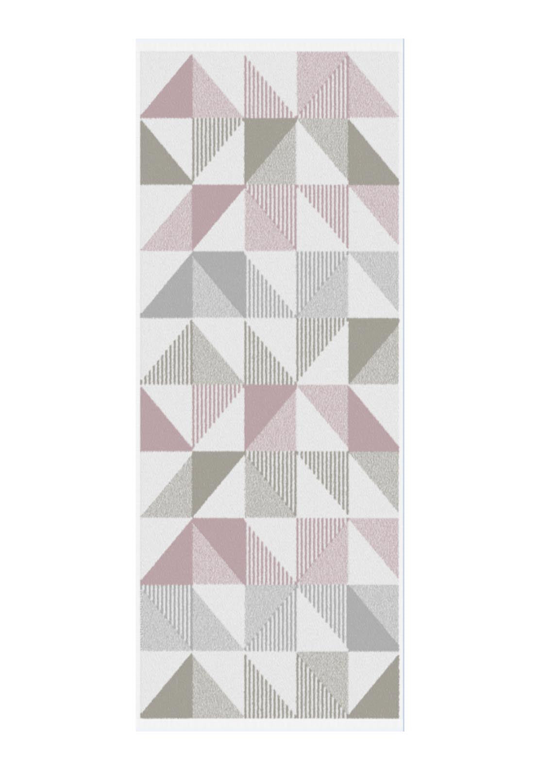The Home Collection Hendra Bath Towel - Pink & Grey 4 Shaws Department Stores