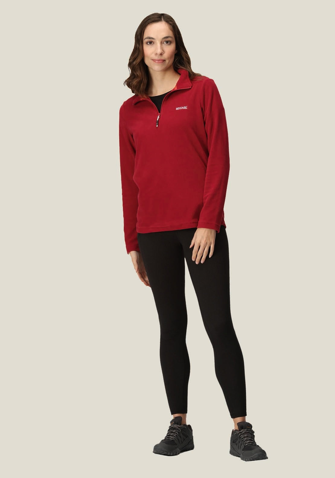 Regatta Sweethart 1/2 Zip - Red 1 Shaws Department Stores