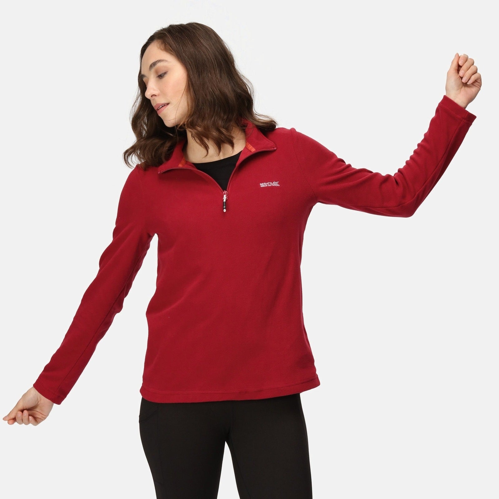 Regatta Sweethart 1/2 Zip - Red 3 Shaws Department Stores