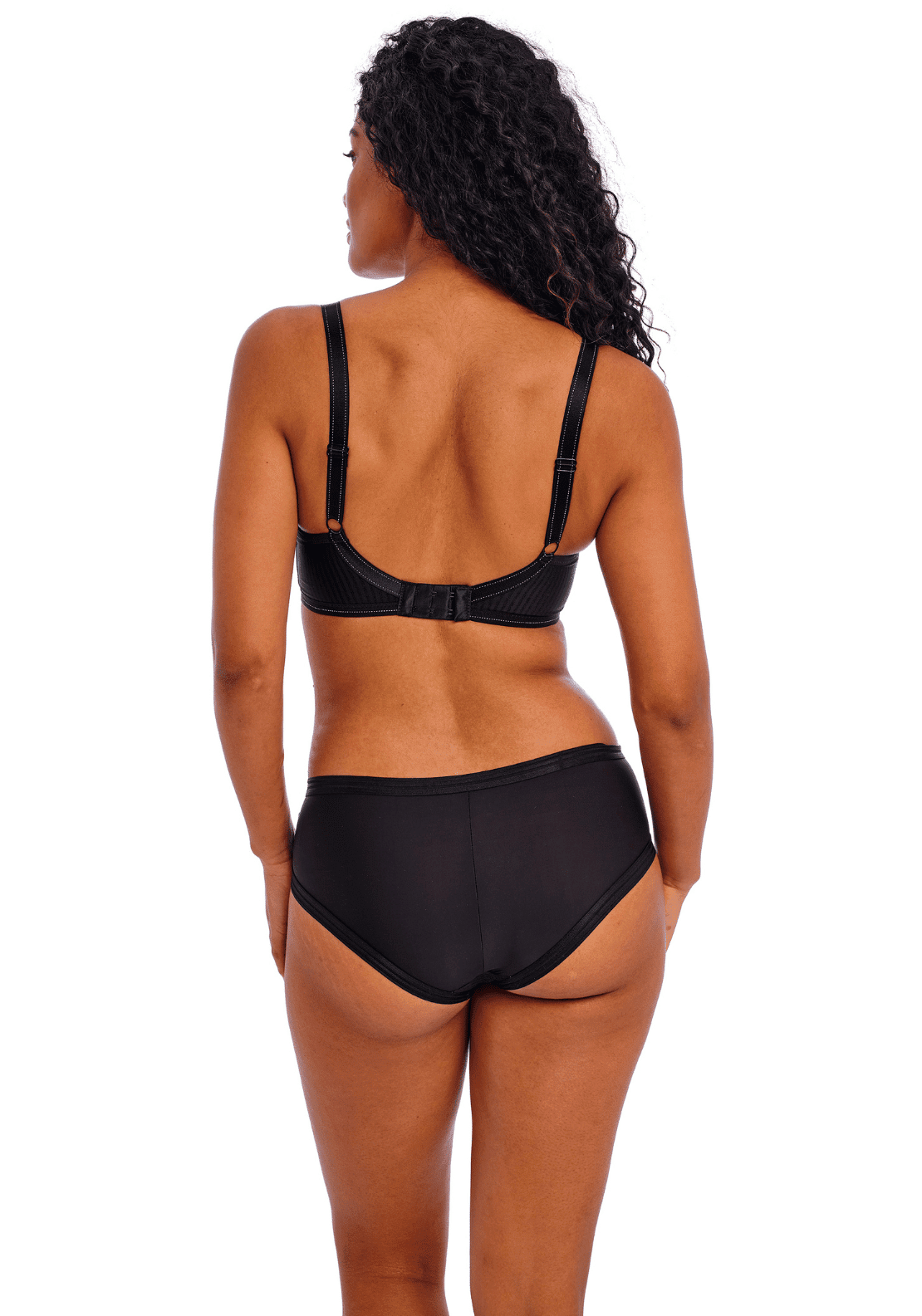 Freya Idol Underwire Moulded Balcony Bra - Black 3 Shaws Department Stores