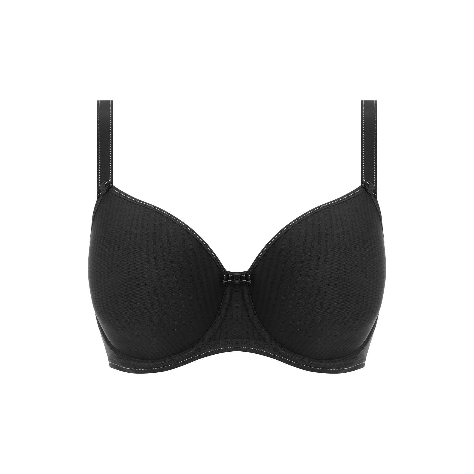 Freya Idol Underwire Moulded Balcony Bra - Black 1 Shaws Department Stores